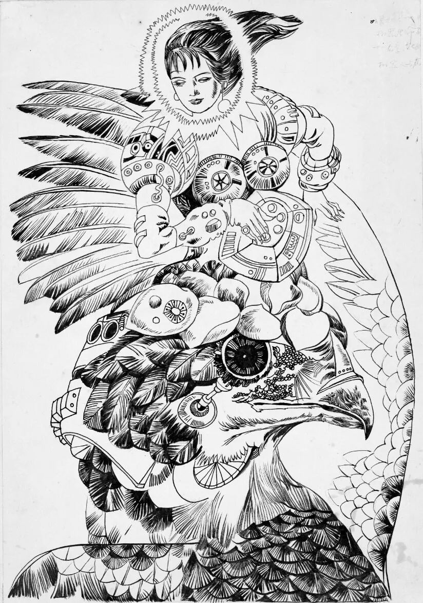 #035 Science fiction painting